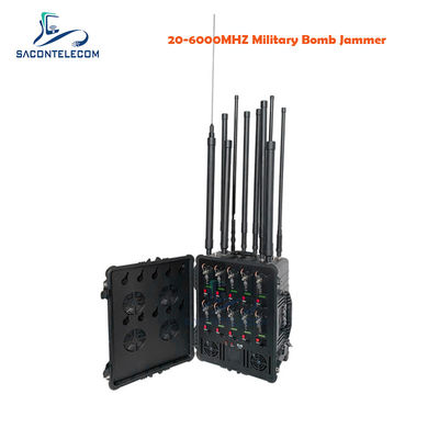 1350w Militar DDS Convoy Bomb Jammer 20 Bandas 20-6000mhz