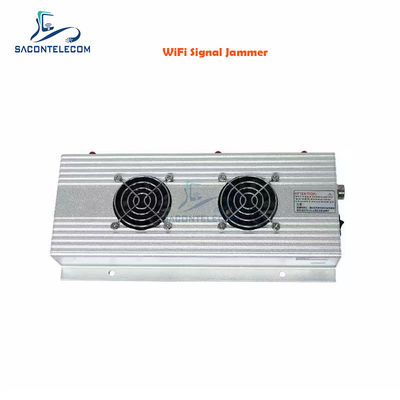 Jammer de Sinal Wi-Fi de Mesa de 9W e 3 Canais com Alcance de 100m para Áreas Seguras
