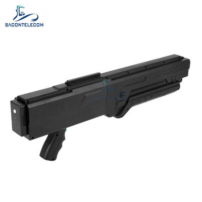 Interruptor de sinal portátil de alta potência de 125W com alcance de 1200m e arma anti-UAV multi-banda