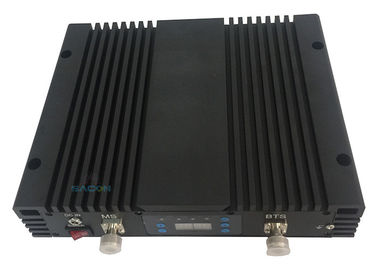 27dBm Dual Band Mobile Phone Signal Booster EGSM 4G LTE800Mhz Exibição LCD AC 90-264V