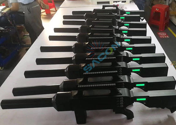 Interruptor de sinal de UAV de alta potência de 60W com alcance de 2 km e bateria incorporada para defesa anti-drone